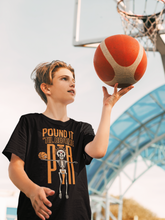Load image into Gallery viewer, PTR25 - Youth - Premium T-shirt - Pound It 'Til Bedtime - Black