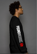 Load image into Gallery viewer, Pound The Rock - Adult - Premium Long Sleeve T-shirt - Black
