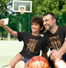 Load image into Gallery viewer, PTR25 - Youth - Premium T-shirt - Pound It 'Til Bedtime - Black